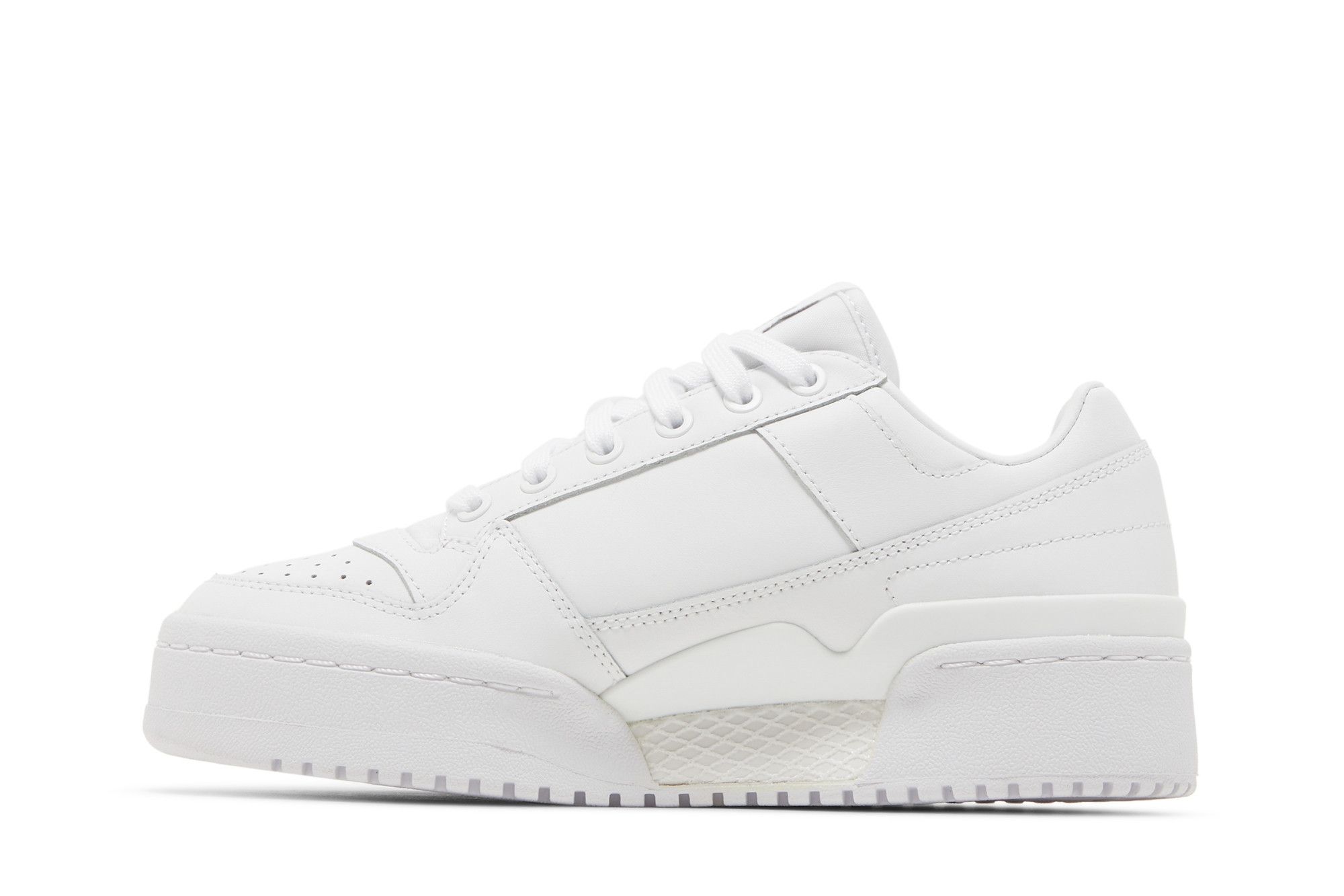 Shop （女款）adidas Forum Bold '全白' FY9042