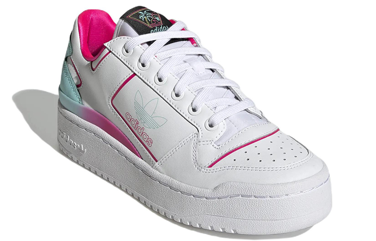 Lookbook (Women) adidas Forum Bold 'White Clear Aqua' GY4666