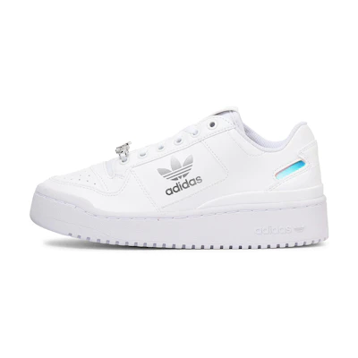 (W) Adidas Forum Bold J "Footwear White/Silver/Core Black"