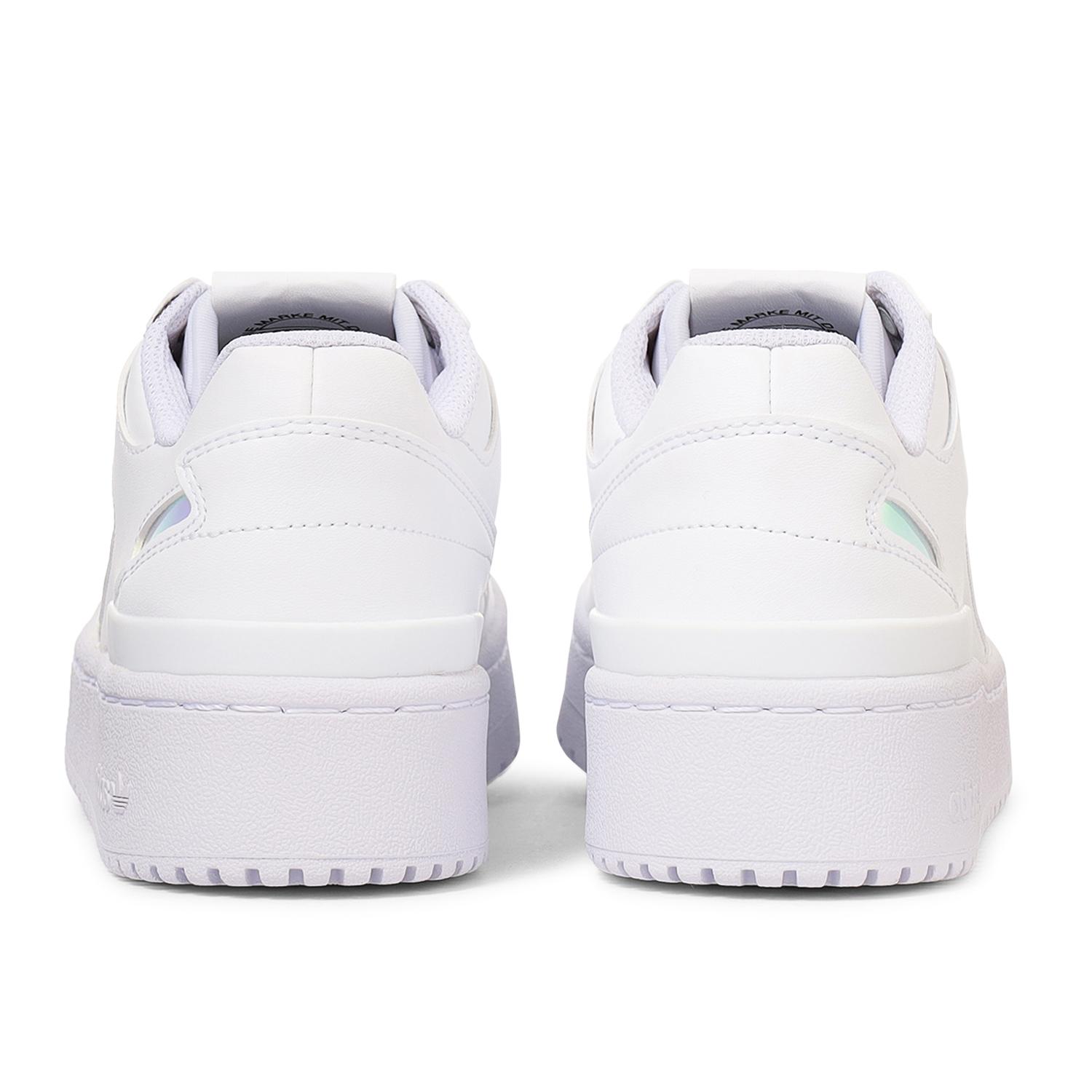 (W) Adidas Forum Bold J "Footwear White/Silver/Core Black" 圖 4