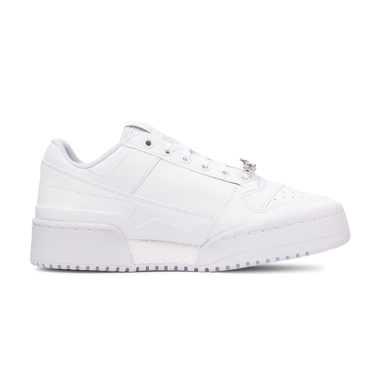 (W) Adidas Forum Bold J "Footwear White/Silver/Core Black" 圖 6