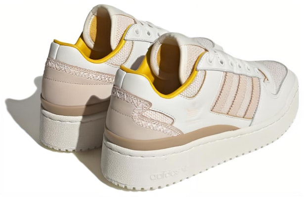 (W) adidas Forum Bold Stripes 'Quartz Bold Gold' Emas Kuartz IE4775 Lookbook (W) adidas Forum Bold Stripes 'Quartz Bold Gold' Emas Kuartz IE4775