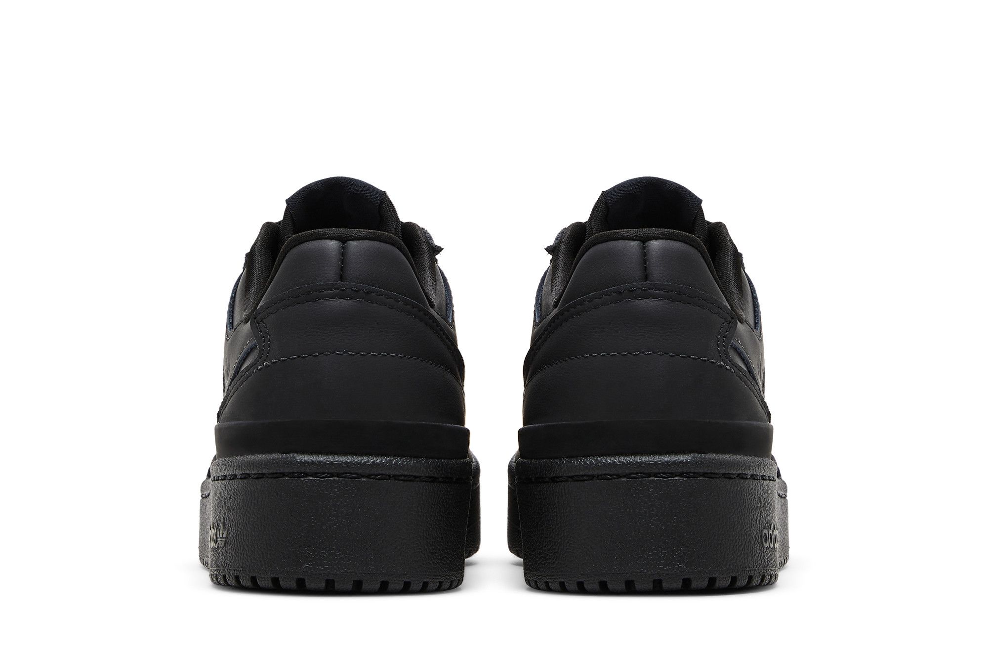 Details for (W) adidas Forum Bold Stripes ''Triple Black'' Schwarz Damen/Herren Sneaker ID6844