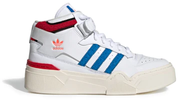 (Women) adidas Forum Bonega 2B 'White Royal Scarlet' HQ9883 (Women) adidas Forum Bonega 2B 'White Royal Scarlet' HQ9883