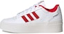 (W) adidas Forum Bonega 'Allover Debossed Trefoils - Putih Scarlet' IG9678