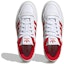Purchase (W) adidas Forum Bonega 'Allover Debossed Trefoils - Putih Scarlet' IG9678