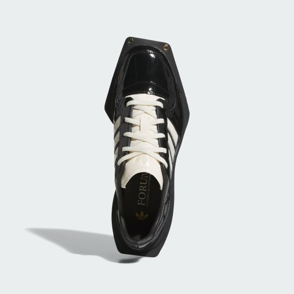 Shop Zapatillas adidas Forum Cubism Negro/Blanco Crema/Dorado Metálico. KI8452