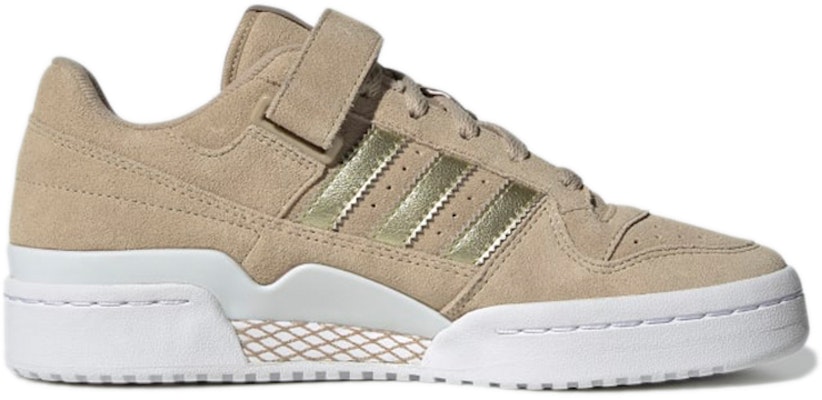 (W) adidas Forum Low 'Beige Tone Matte Gold' Beige Emas Matte H03206 Order (W) adidas Forum Low 'Beige Tone Matte Gold' Beige Emas Matte H03206