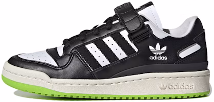 (Women) adidas Forum Low 'Black Neon Green' HQ4425 (Women) adidas Forum Low 'Black Neon Green' HQ4425