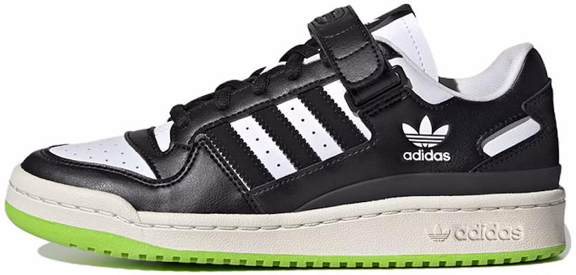 (Women) adidas Forum Low 'Black Neon Green' HQ4425 Buy (Women) adidas Forum Low 'Black Neon Green' HQ4425