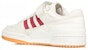 (W) adidas Forum Low 'Chalk Burgundy Gum' - Merah Keunguan dengan Getah Tan. CQ0997
