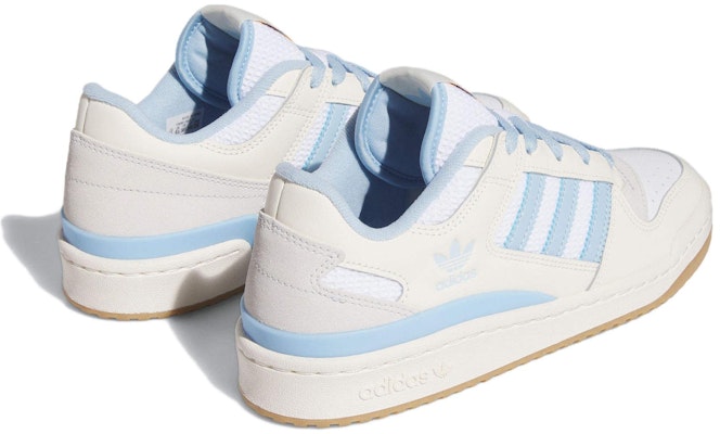 (Women) adidas Forum Low 'Cream White Blue Bird' IE7420 Lookbook (Women) adidas Forum Low 'Cream White Blue Bird' IE7420