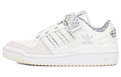 (Women) adidas Forum Low 'Crystal White Plaid' FZ5627