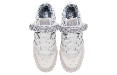 (Women) adidas Forum Low 'Crystal White Plaid' FZ5627