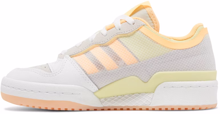 (W) adidas Forum Low 'Kuning Transparan Jingga Asid' FY8013 Lookbook (W) adidas Forum Low 'Kuning Transparan Jingga Asid' FY8013