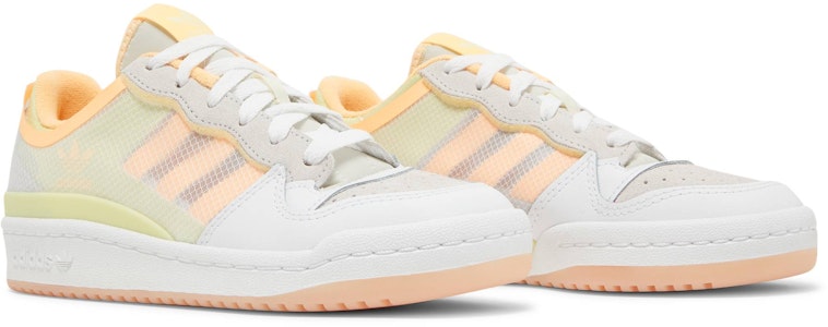 (W) 아디다스 포럼 로우 "투명 옐로우 애시드 오렌지" FY8013 Cheap (W) 아디다스 포럼 로우 "투명 옐로우 애시드 오렌지" FY8013