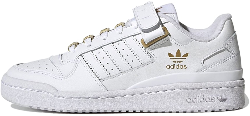 (Women) adidas Forum Low 'White Gold Metallic' GZ6379 Buy (Women) adidas Forum Low 'White Gold Metallic' GZ6379