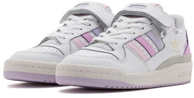 (W) 阿迪达斯 Forum Low 白色淡紫色 运动鞋 FZ5946 Lookbook (W) 阿迪达斯 Forum Low 白色淡紫色 运动鞋 FZ5946