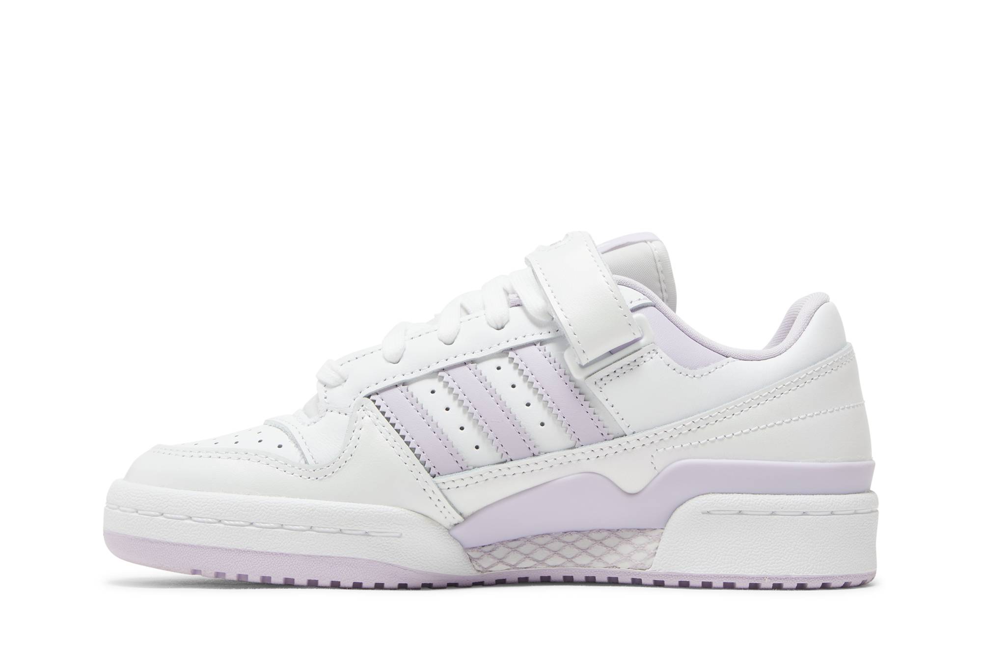 Lookbook (W) adidas Forum Low 'Putih Ungu Muda' HP3372