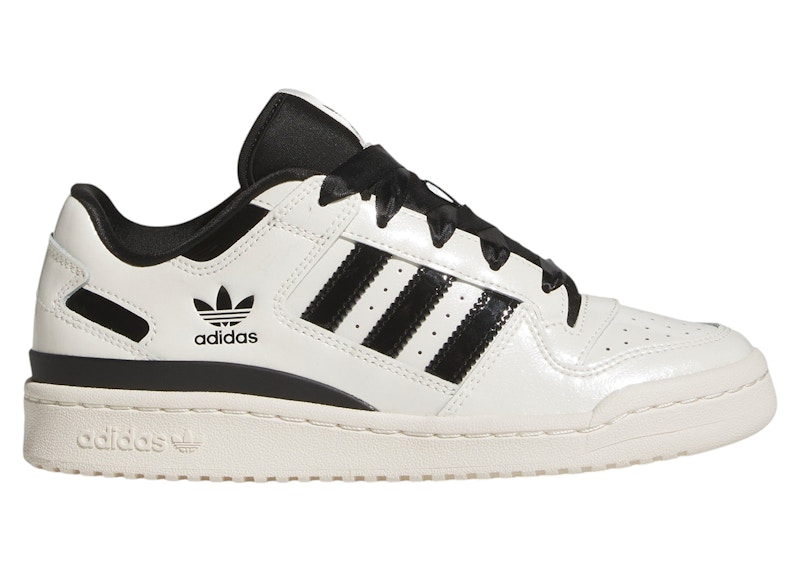 (Women) adidas Forum Low CL 'Off White Black Patent' JR0499