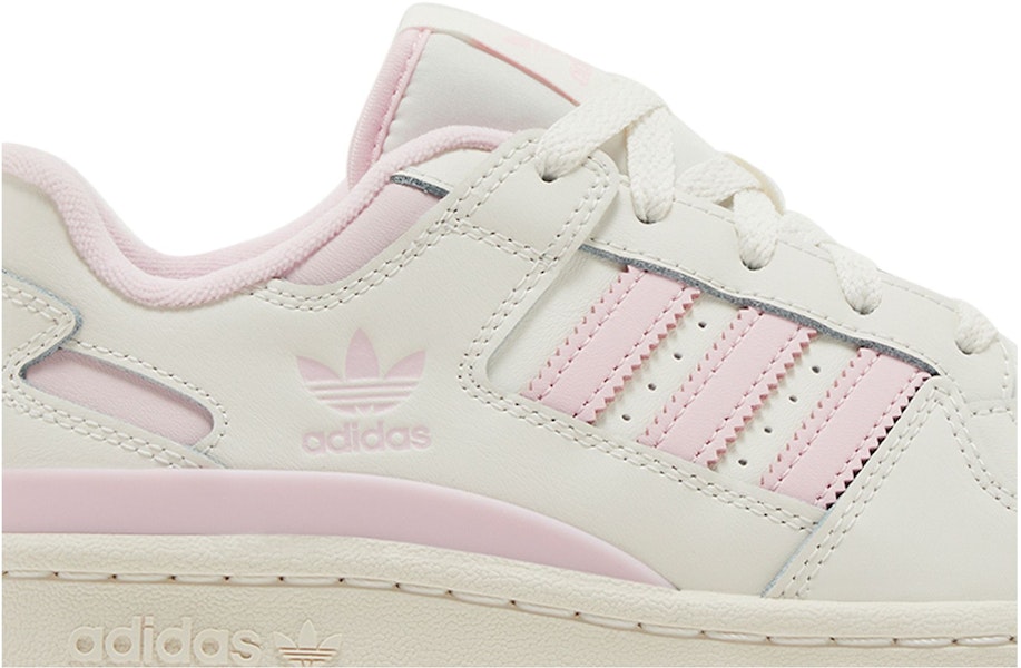 adidas originals FORUM系列 舒適簡約 防滑減震 低幫 板鞋 女款 白粉 Lookbook adidas originals FORUM系列 舒適簡約 防滑減震 低幫 板鞋 女款 白粉