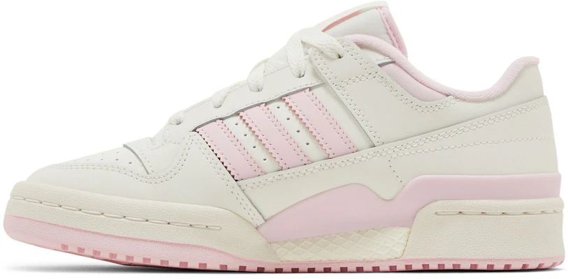 adidas originals FORUM系列 舒適簡約 防滑減震 低幫 板鞋 女款 白粉 Shop adidas originals FORUM系列 舒適簡約 防滑減震 低幫 板鞋 女款 白粉
