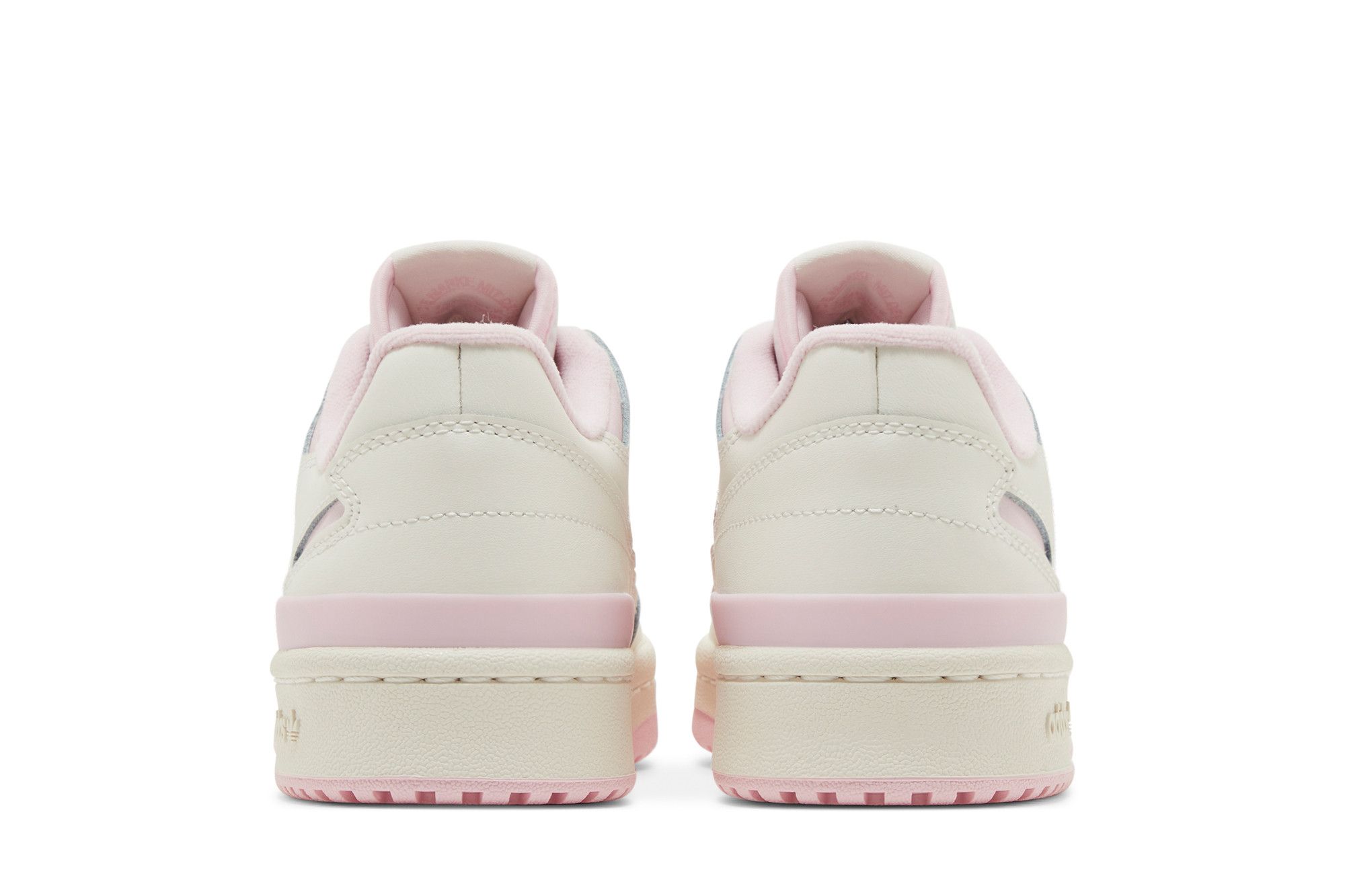 Sizing adidas originals FORUM系列 舒適簡約 防滑減震 低幫 板鞋 女款 白粉