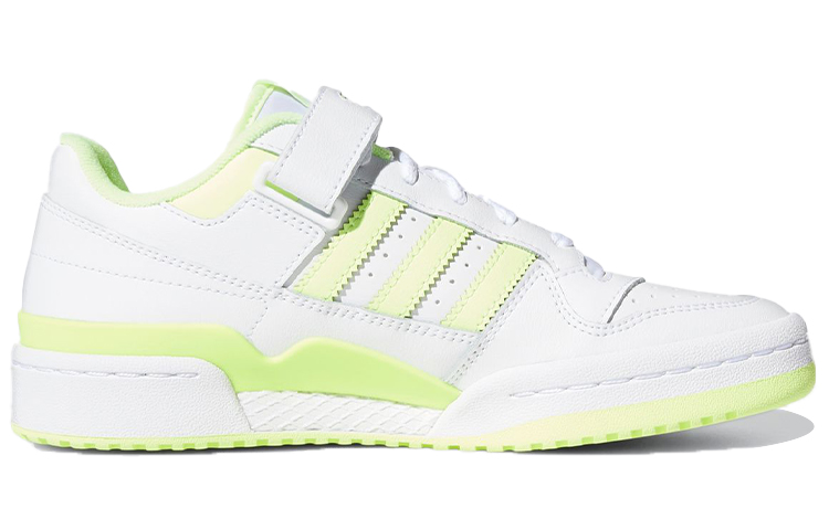(W) adidas Forum Low White Hi-Res Yellow 圖 2