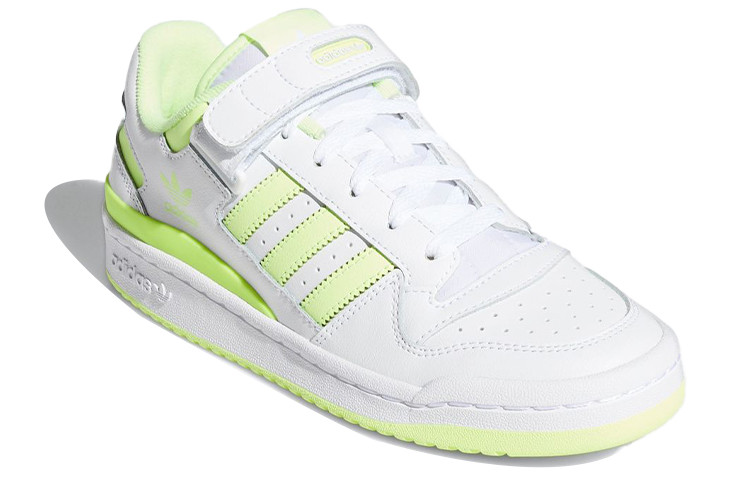 (W) adidas Forum Low White Hi-Res Yellow 圖 3