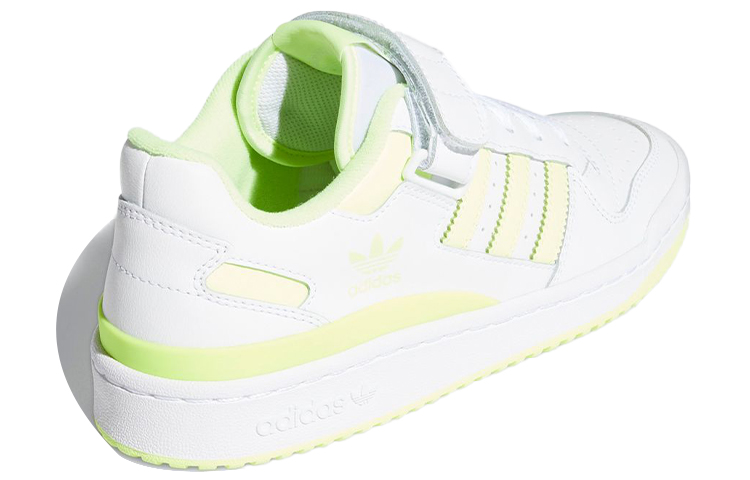 (W) adidas Forum Low White Hi-Res Yellow 圖 4