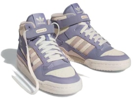 adidas originals FORUM 減震耐磨 中筒 板鞋 女款 紫色 Lookbook adidas originals FORUM 減震耐磨 中筒 板鞋 女款 紫色