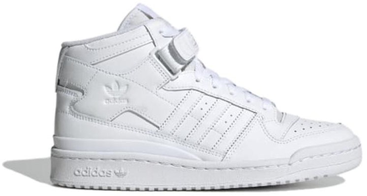 (W) adidas Forum Mid 'Blanco Triple' FZ6473 Order (W) adidas Forum Mid 'Blanco Triple' FZ6473