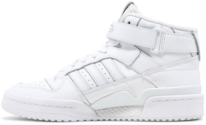 (Women) adidas Forum Mid 'White Shock Pink' G57984 Lookbook (Women) adidas Forum Mid 'White Shock Pink' G57984