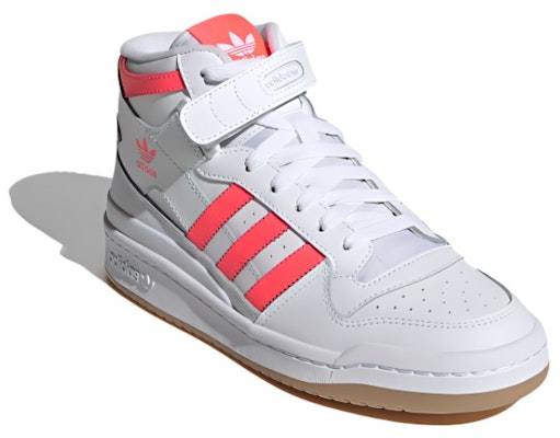 (W) adidas Forum Mid 'Blanco Turbo' GY3673 Lookbook (W) adidas Forum Mid 'Blanco Turbo' GY3673