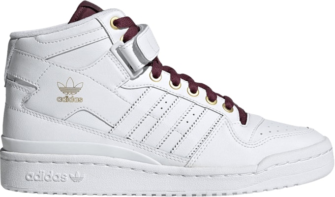 (W) adidas Forum Mid 'Putih Victory Crimson' GZ8601 Buy (W) adidas Forum Mid 'Putih Victory Crimson' GZ8601