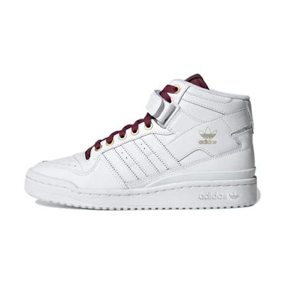 (W) adidas Forum Mid 'White Victory Crimson'