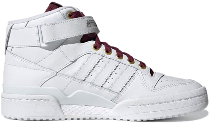 (Women) adidas Forum Mid 'White Victory Crimson' GZ8601 Order (Women) adidas Forum Mid 'White Victory Crimson' GZ8601