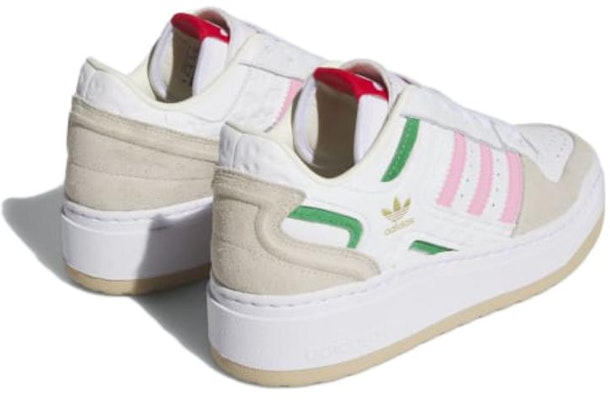 adidas originals FORUM XLG 舒適 耐磨 低筒 板鞋 女款 雲白 Lookbook adidas originals FORUM XLG 舒適 耐磨 低筒 板鞋 女款 雲白
