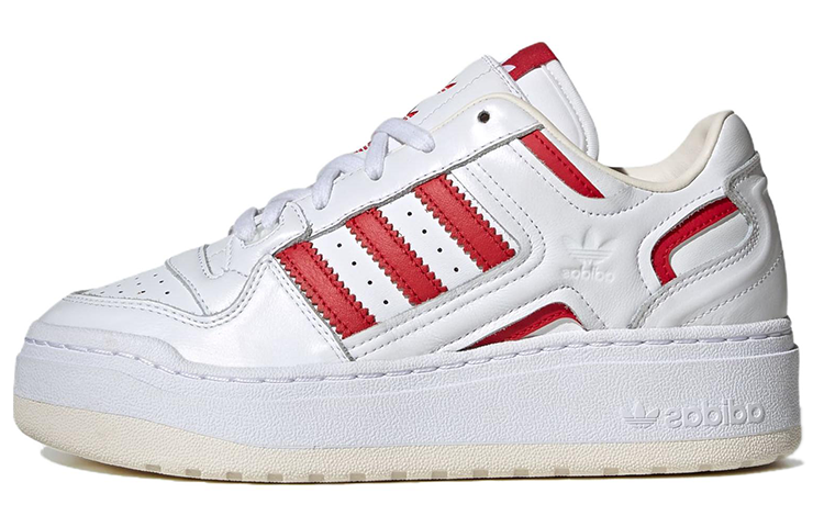 (Women) adidas Forum XLG 'White Scarlet' IG2577