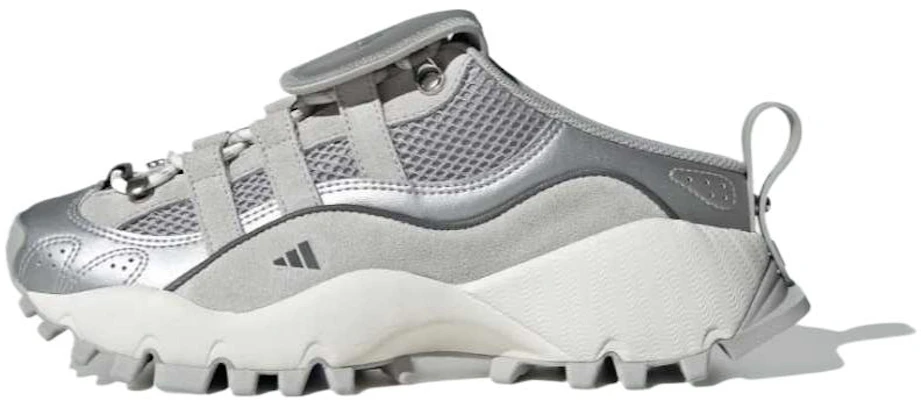 (Women) adidas FOS SEEULATER Mule Casual Low-Top Shoes Metallic Silver. IH4643 Buy (Women) adidas FOS SEEULATER Mule Casual Low-Top Shoes Metallic Silver. IH4643