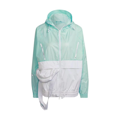 (Women) adidas Frost Green Zip-Up Hoodie Jacket HD9129