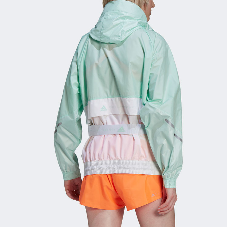 (Women) adidas Frost Green Zip-Up Hoodie Jacket HD9129 圖 4