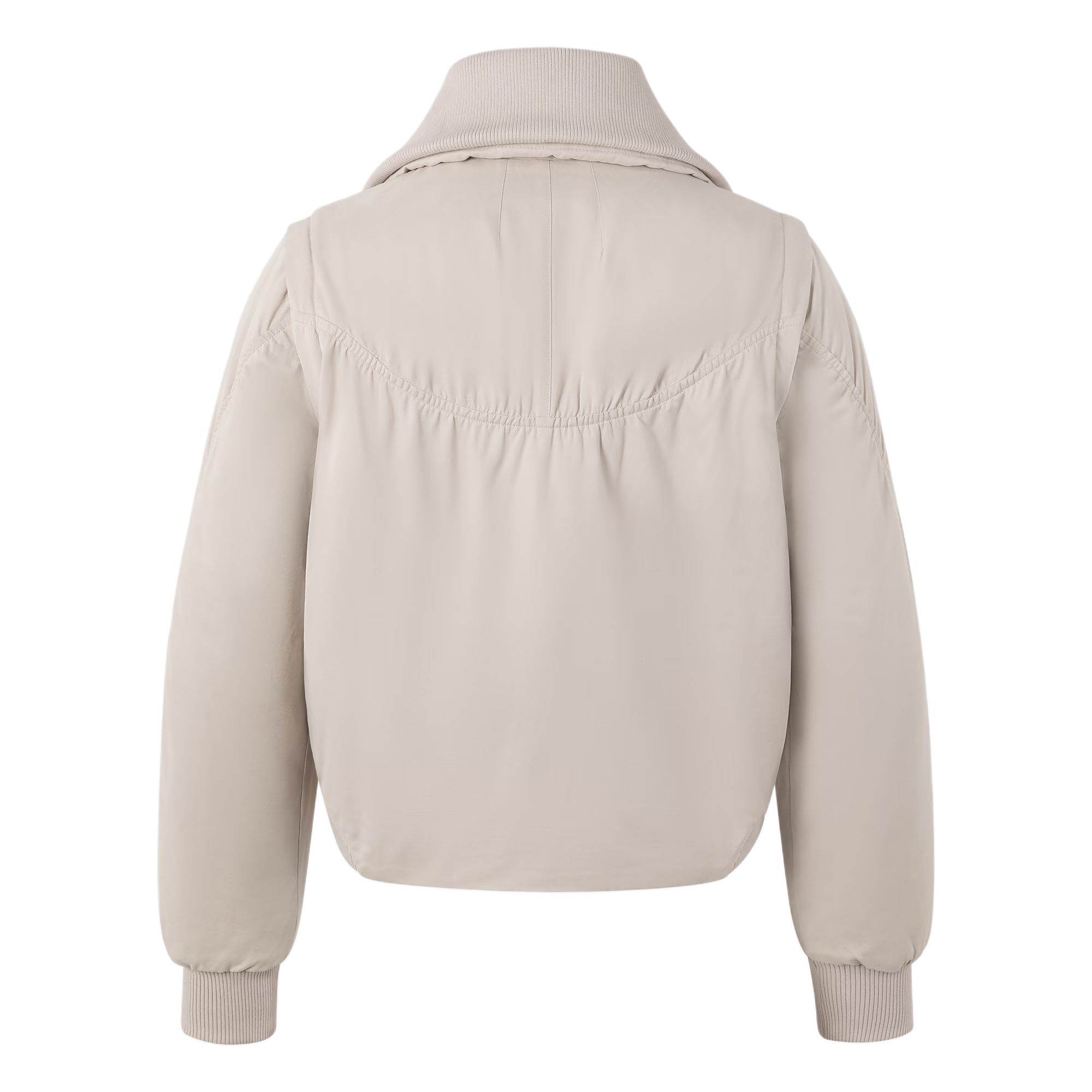 Lookbook (W) adidas FUSTL 棕色可拆袖保暖休閒外套 JW8912