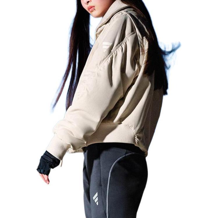 Details for (W) adidas FUSTL 棕色可拆袖保暖休閒外套 JW8912