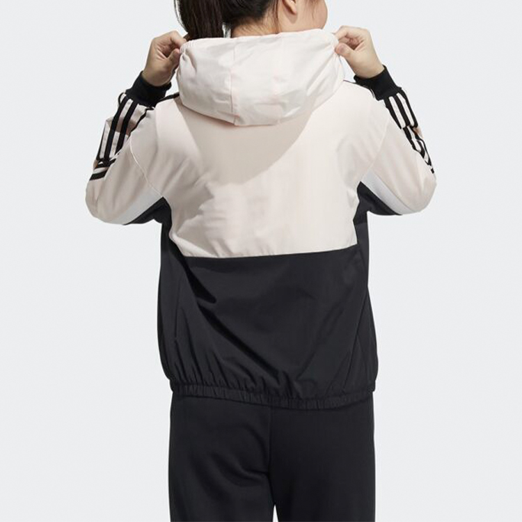 (Women) adidas Future Icon Colorblock Hoodie Jacket Pink GP0622 圖 4