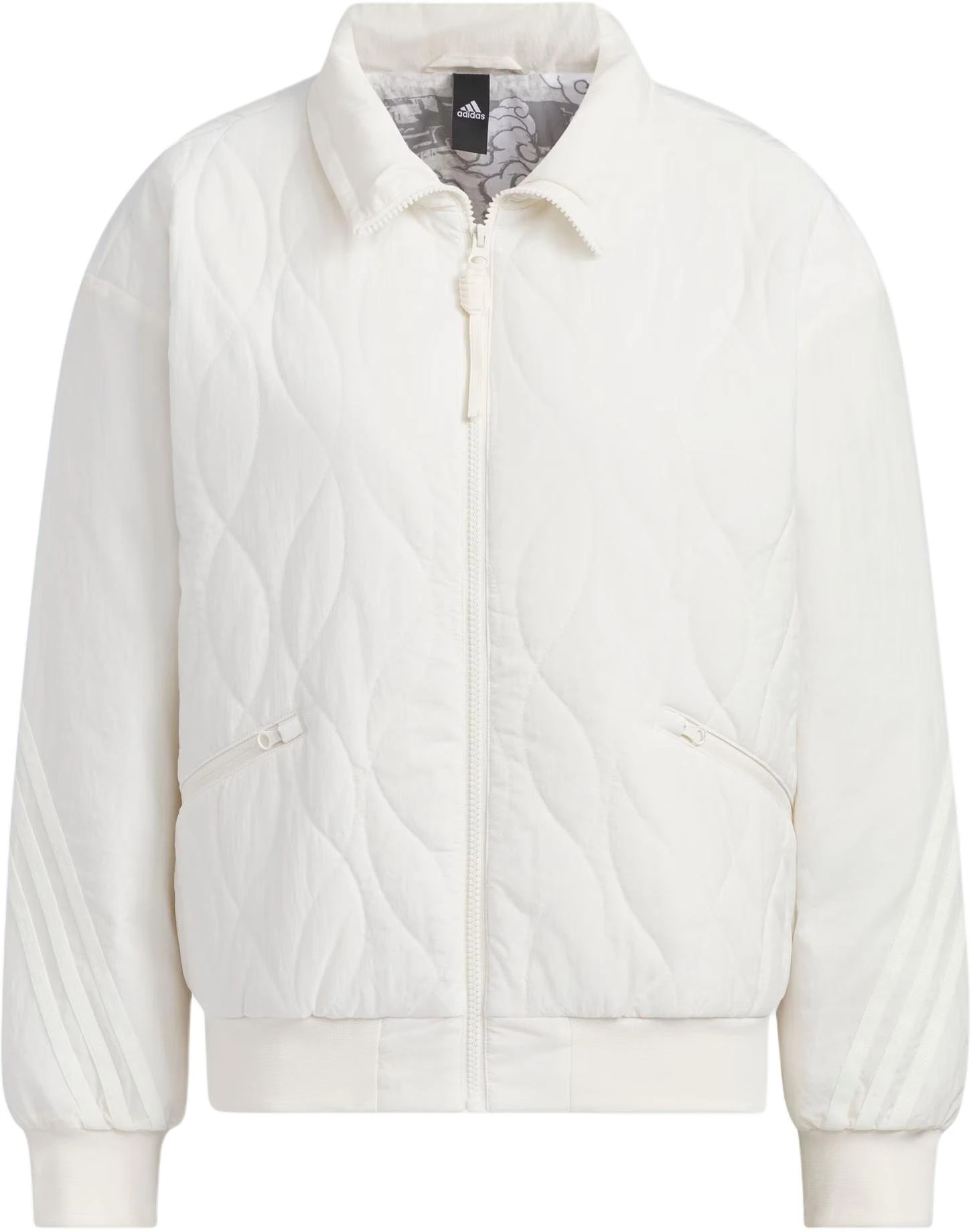 women-adidas-future-style-padded-jacket-casual-pink-white-logo-coat-im-8957