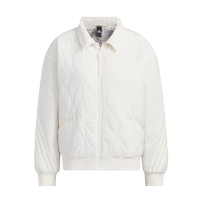 (Women) adidas Future Style Padded Jacket Casual Pink White Logo Coat IM8957