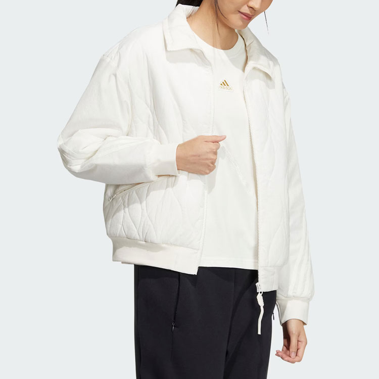 Purchase (Women) adidas Future Style Padded Jacket Casual Pink White Logo Coat IM8957