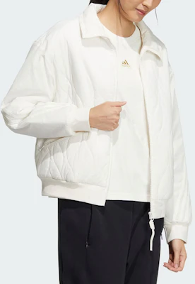 (Women) adidas Future Style Padded Jacket Casual Pink White Logo Coat IM8957 Purchase (Women) adidas Future Style Padded Jacket Casual Pink White Logo Coat IM8957