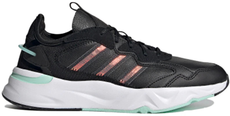 adidas neo Futureflow 舒適透氣 低幫運動休閒鞋 女款 黑綠 Order adidas neo Futureflow 舒適透氣 低幫運動休閒鞋 女款 黑綠